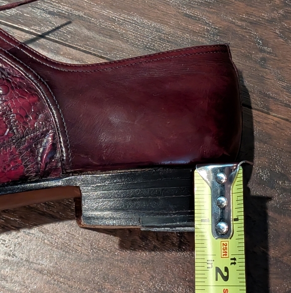 VTG- Peter Huber sz. 7.5 Restored made in Italy Leather Shoes main image 11